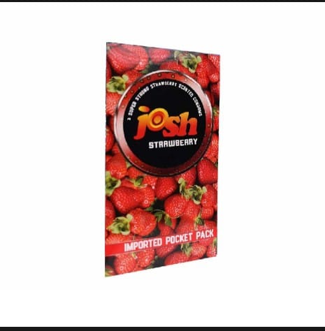 Josh Strawberry Bulk Dispenser Condom (12 X 3s)